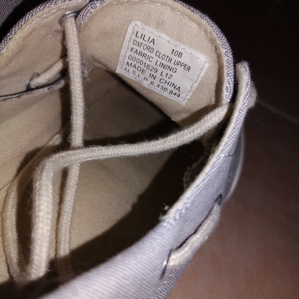 Polo Ralph Lauren Lilia boat sneaker Shoes Womens 10b - Picture 4 of 10